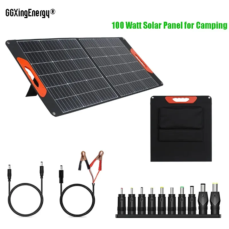 Panou solar de 100 W pentru camping